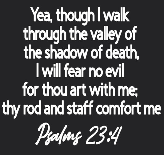 Psalm 23:4